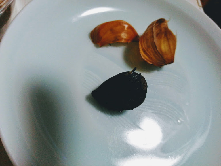 熟成によって真っ黒